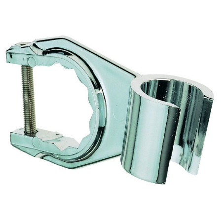 Support cavalier ABS chromé pour douchette, à fixer sur robinetterie 1/2"