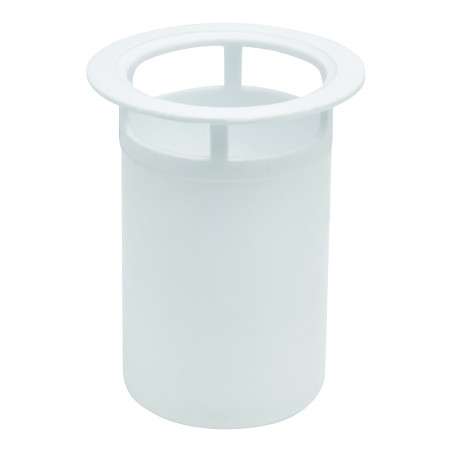 Tasse plastique, pour bonde receveur Ø60mm réf. 5660/5752/5755/5756/3021/3023