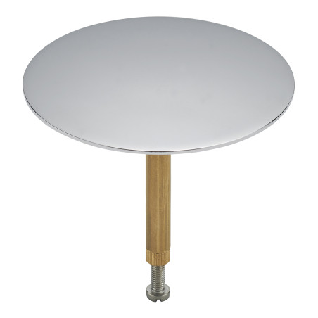 Clapet recouvrant laiton chromé Ø72,5mm, pour réf. 5800/5825/5830