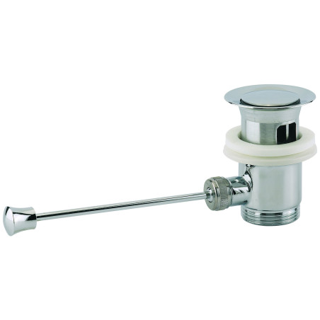 Bonde automatique pour lavabo, laiton, sans tirette verticale, serrage 40 à 48