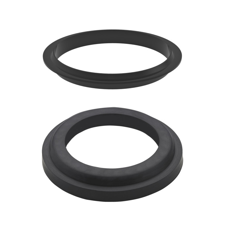 Kit 2 joints : 1 joint à lèvre pour clapet et 1 joint épaulé pour raccord au siphon