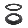 Kit 2 joints : 1 joint à lèvre pour clapet et 1 joint épaulé pour raccord au siphon