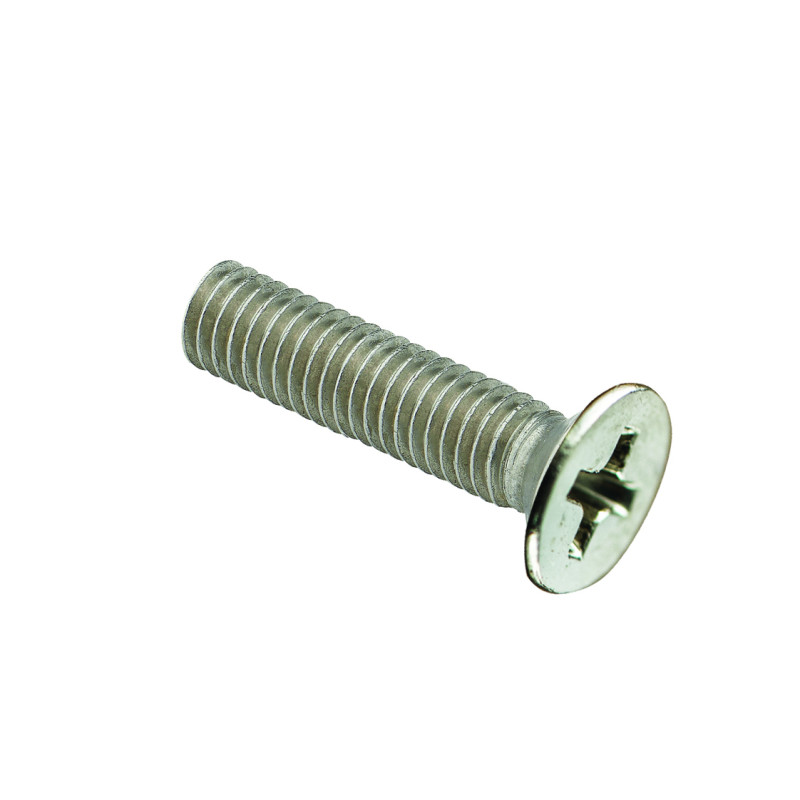 Lot de 2 vis acier inoxydable Ø6x25mm, pour vidage d’évier inox