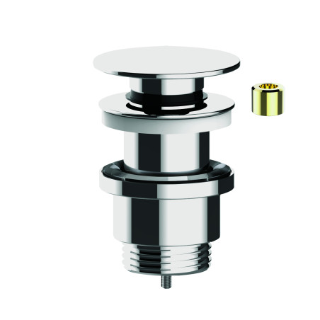 Bonde universelle lavabo digiclic ou fixe, clapet laiton, serrage 10 à 80mm