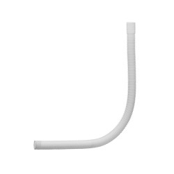 Flexible trop-plein, tube Øint. 24mm, L. 716mm, pour vidage de baignoire sabot