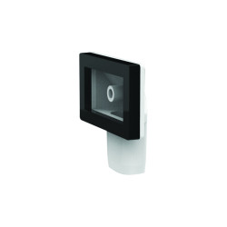 Tête de trop-plein rectangulaire 63x60 mm, avec joint, pour évier