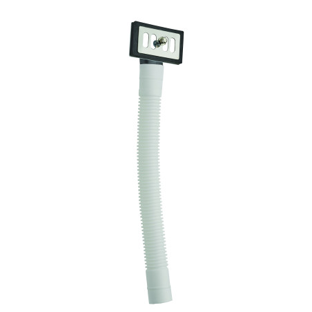 TP évier grès,synthèse ou inox,enjoliveur grille rectangulaire inox,borne M5x33