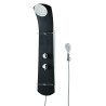 Colonne de douche NAUTILUS slate, rangements, robinetterie thermostatique