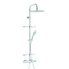 Combiné de douche OPIUM 300, robinetterie thermostatique, tablettes
