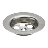 Cuvette inox Ø70mm, pour vidage de baignoire ou évier Ø50mm et réf. 5512 avec 2018