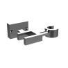 Pied et support douchette pour combiné de douche réf. 669000