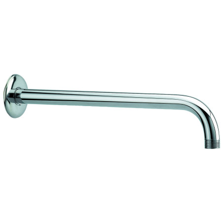Bras pour colonne de douche,métal chromé, L. 350mm