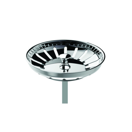 Panier inox Ø84 mm pour bonde automatique d'évier Ø90mm réf. 4365/4390