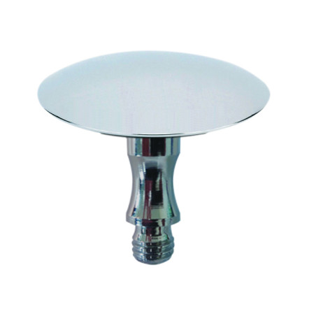 Clapet laiton chromé Ø66mm, pour bonde lavabo à écoulement libre réf. 1238/1235