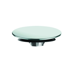 Clapet recouvrant ABS chromé Ø72mm, pour vidage de baignoire réf. 5796 PÉDICLIC