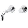 Mitigeur lavabo encastré 2 trous mural JEWEL chromé