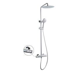 Colonne douche thermostatique JEWEL chromé