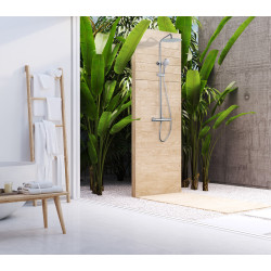 Colonne douche thermostatique JEWEL chromé