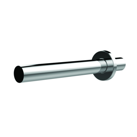 Sortie murale pour lavabo, Ø32mm, L. 300mm avec rosace ABS chromé