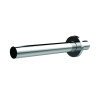 Sortie murale pour lavabo, Ø32mm, L. 300mm avec rosace ABS chromé