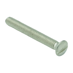 Lot de 2 vis acier inoxydable Ø5x40mm, pour vidage automatique de baignoire