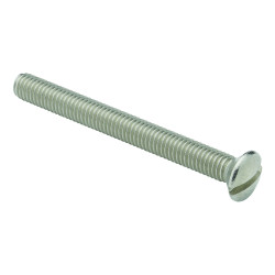 Lot 2 vis inox Ø6x60mm, pour bonde de lavabo ou grille égouttoir évier