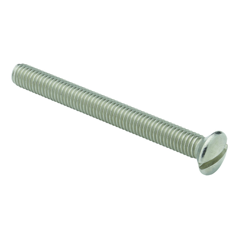 Lot 2 vis inox Ø6x60mm, pour bonde de lavabo ou grille égouttoir évier