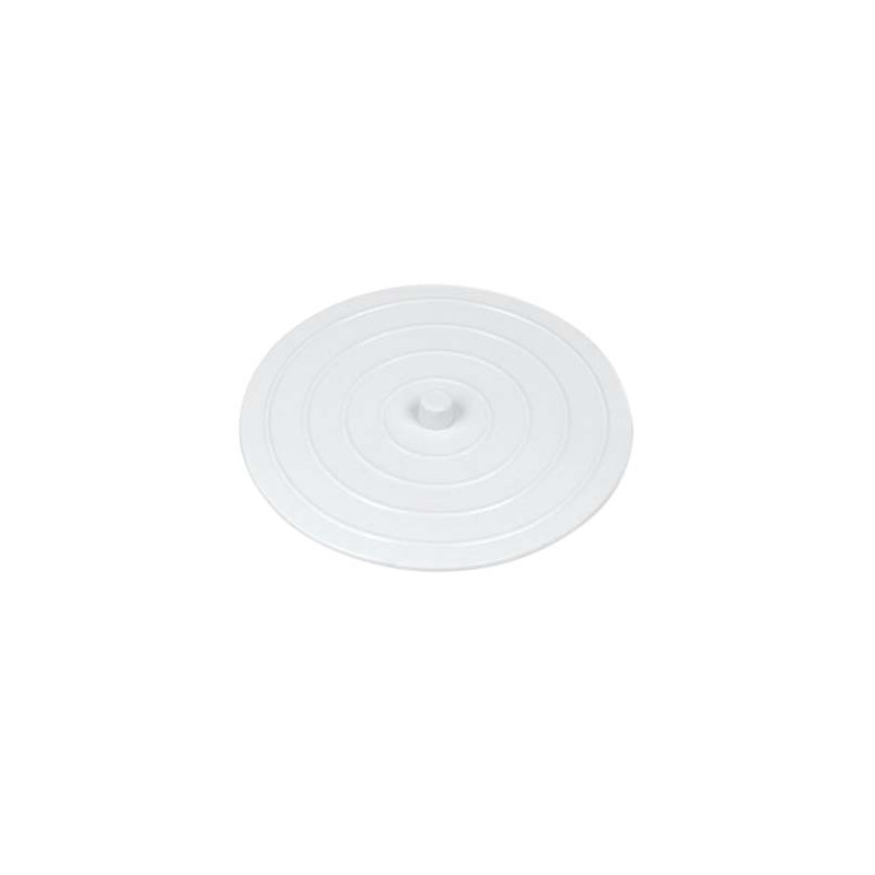 Bouche évier ventouse Ø103mm, pour évier inox, grès,matériau de synthèse
