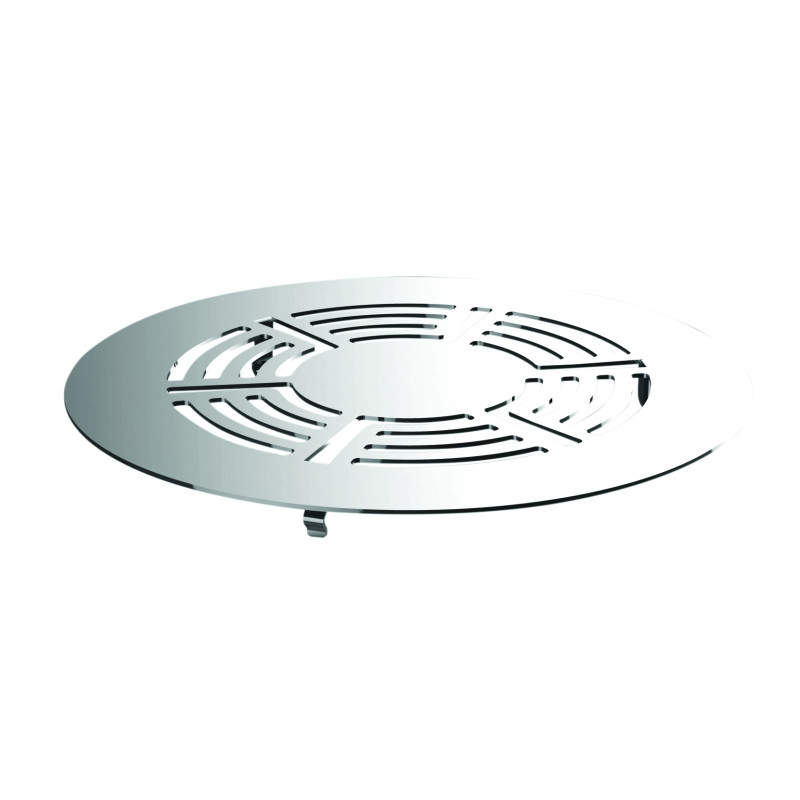 Grille design inox Ø115mm pour bonde extra-plate MINIME réf. 5717/5719/5720/5721