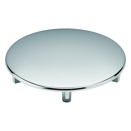 Capot métal chromé Ø116mm, pour bondes extra-plates MINIME et SMART
