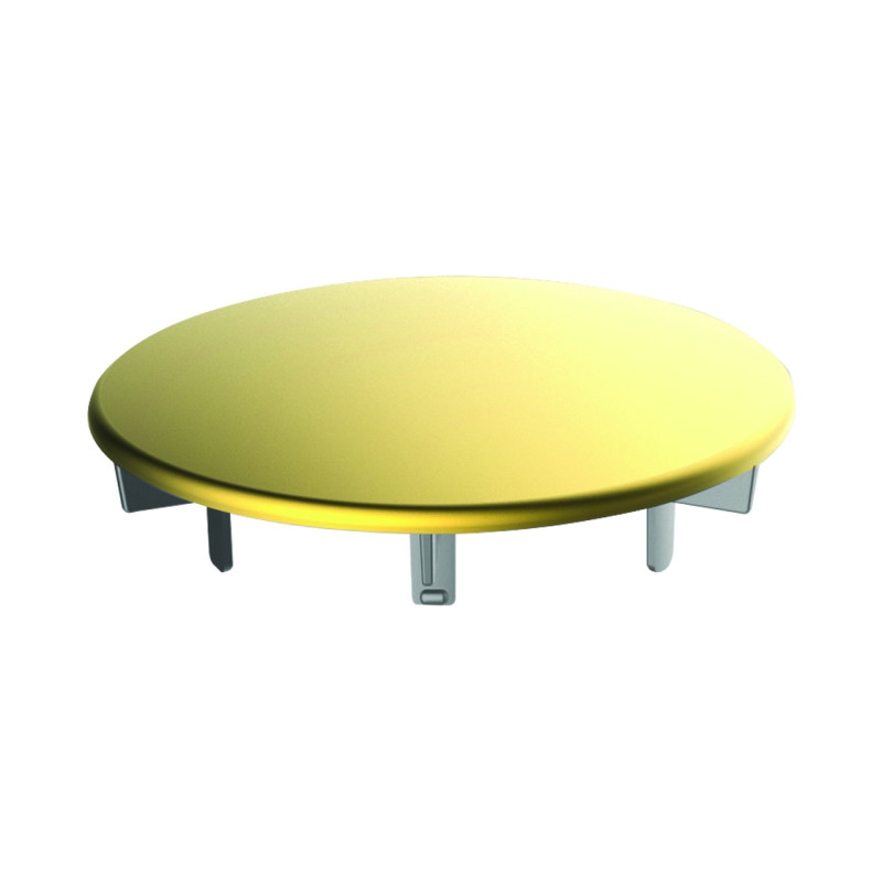 Capot ABS doré Ø116mm, pour bondes extra-plates MINIME et SMART