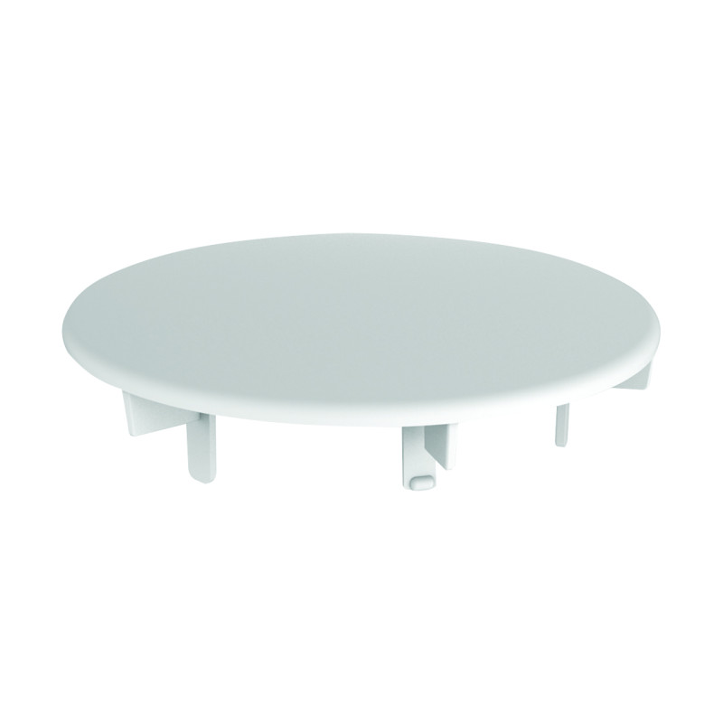 Capot ABS blanc mat Ø116mm, pour bondes extra-plate MINIME