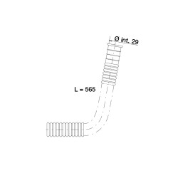 Flexible trop-plein pour 2860/5786/5814/5819/5820/5823/5825/5826/5828/5830/5833