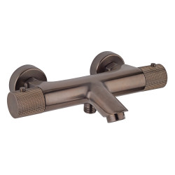Mitigeur bain-douche thermostatique JEWEL PVD gun métal