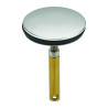 Lot 10 clapets inox Ø40mm, avec tige de réglage L. 33mm, pour bonde réf. 1051/1053