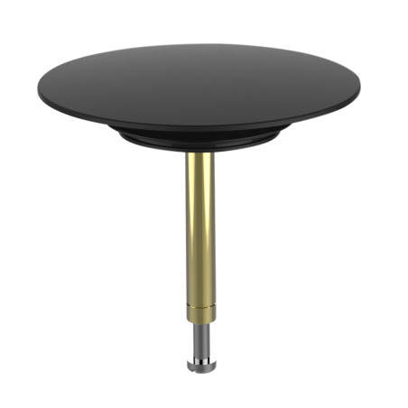 Clapet recouvrant métal noir mat Ø72,5mm, pour réf. 5800/5825/5830/5839 ou 5841