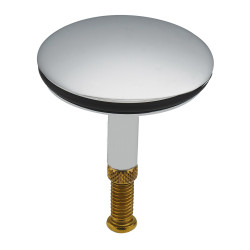Lot de 5 clapets rentrants laiton Ø43mm, pour vidage de baignoire réf. 2953