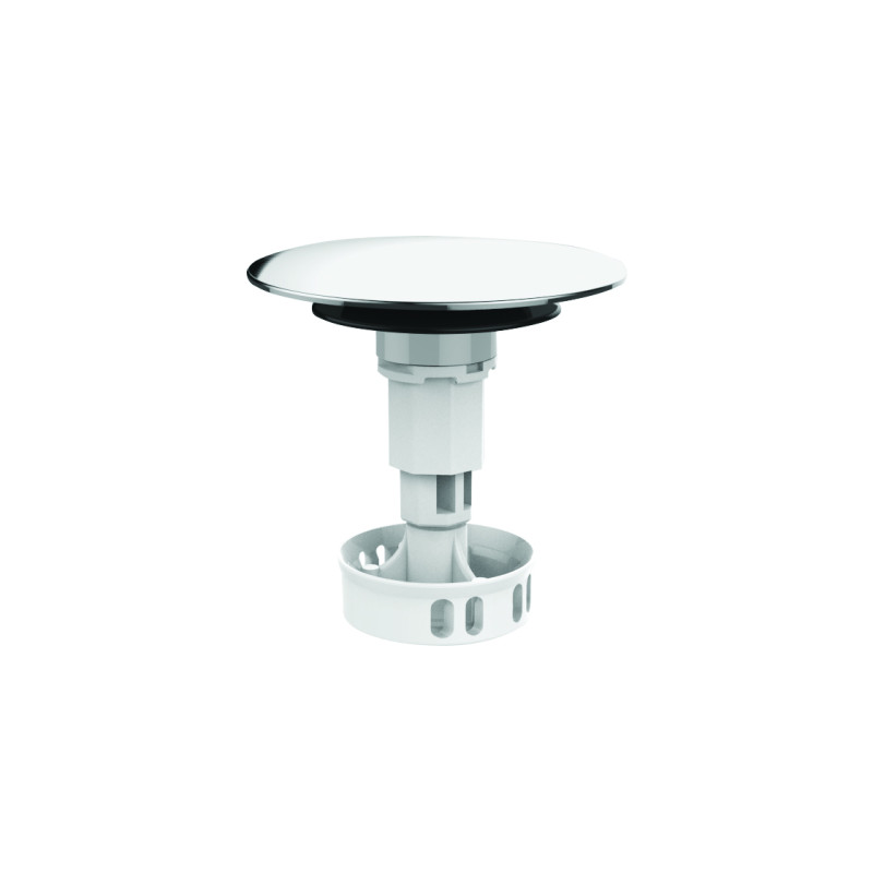 Clapet digiclic laiton chromé Ø65mm, à panier, pour réf. 1249/1259 avant 2022