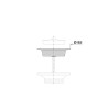 Cuvette inox Ø85mm, pour réf. 3522/3775/7011/7015/7025/7030/8526