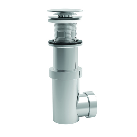 SIPHONETTE lavabo digiclic, clapet serti inox,hauteur réglable, sortie Ø32 ou 40