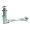 SIPHONETTE lavabo écoulement libre,clapet inox,hauteur réglable,sortie murale