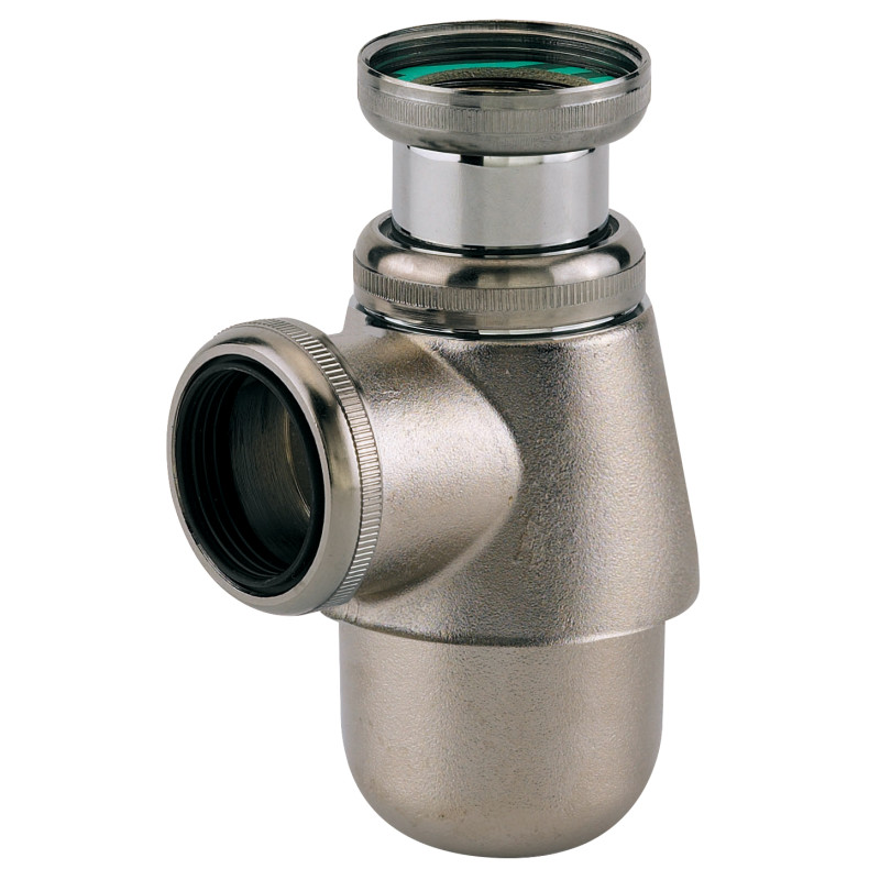 Siphon lavabo/bidet laito nmat, réglable 35/90mm, sortie Ø32mm, débit : 42 l/mn