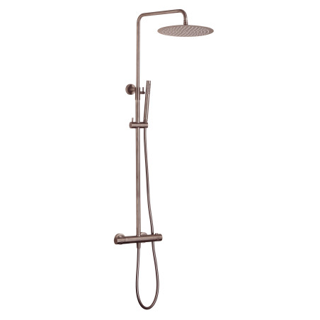 Colonnne douche thermostatique JEWEL gun métal