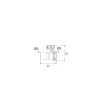 Soupape anti-vide plastique blanc, entrée, sortie, corps 100% PCR
