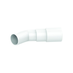 Coude multidirectionnel pour siphon baignoire, pour Ø40 et 50mm, joint conique