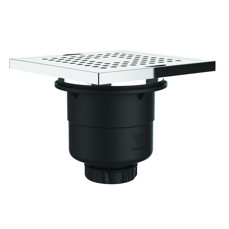 150x150, H. 125mm, sortie Ø40mm, corps 70% PCR