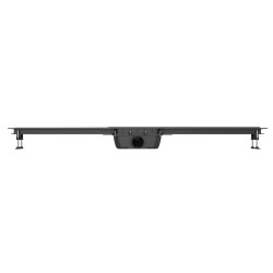 Caniveau de douche PANAMA, H. 97mm, réglable 400-1200, sortie Ø50mm à coller