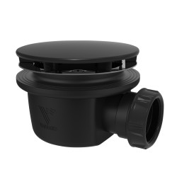 Bonde douche extra-plate NF Ø90, MINIME, capot ABS, H. 60, corps 70% PCR