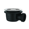 Bonde douche extra-plate Ø90, MINIME,grille inox, H. 60, corps 70% PCR