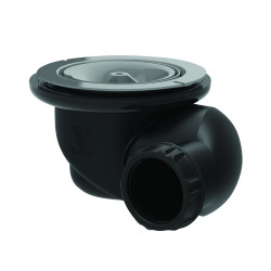 Bonde douche Ø90 GOULUE,sans capot ,sortie orientable Ø40